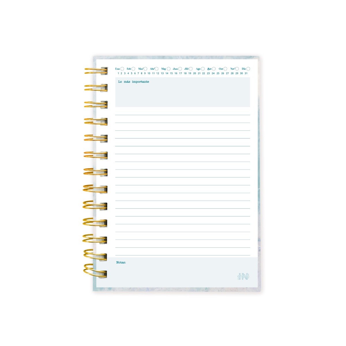 Pack Ingenial health: agenda diaria infinita + planner saludable - Imagen 3