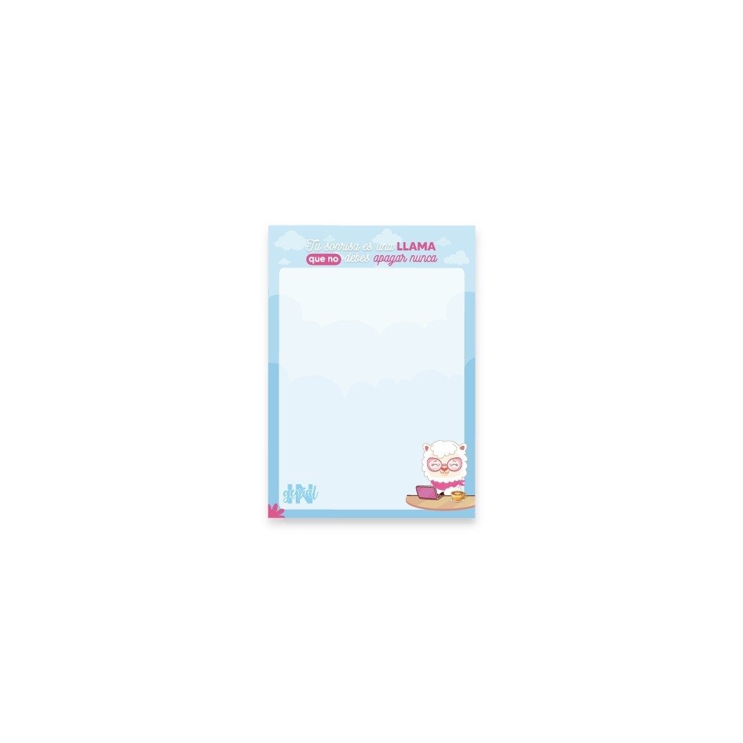 Set Ingenial Llami: planner + block de notas - Imagen 3