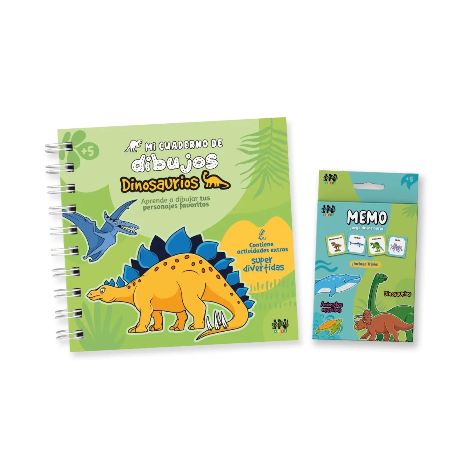 Pack Ingenial Kids dinoaventuras 1