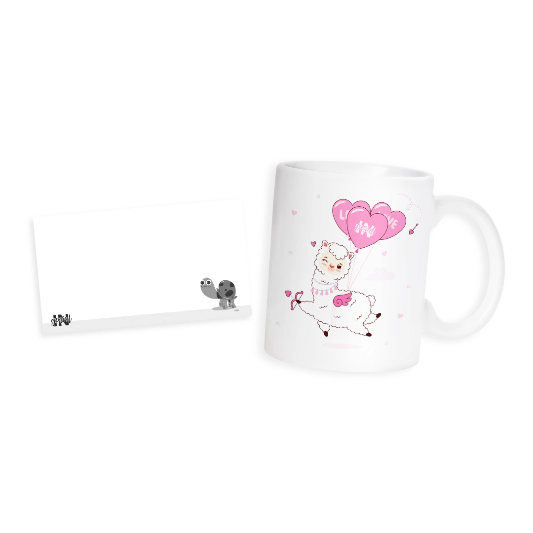 Taza Ingenial Llami single + notas
