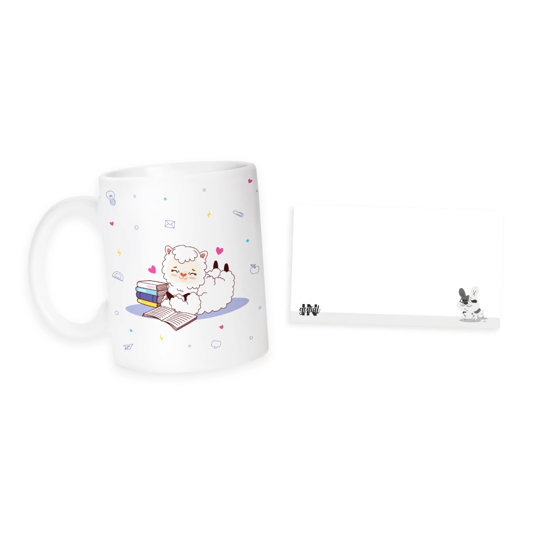 Taza Ingenial Llami student + notas
