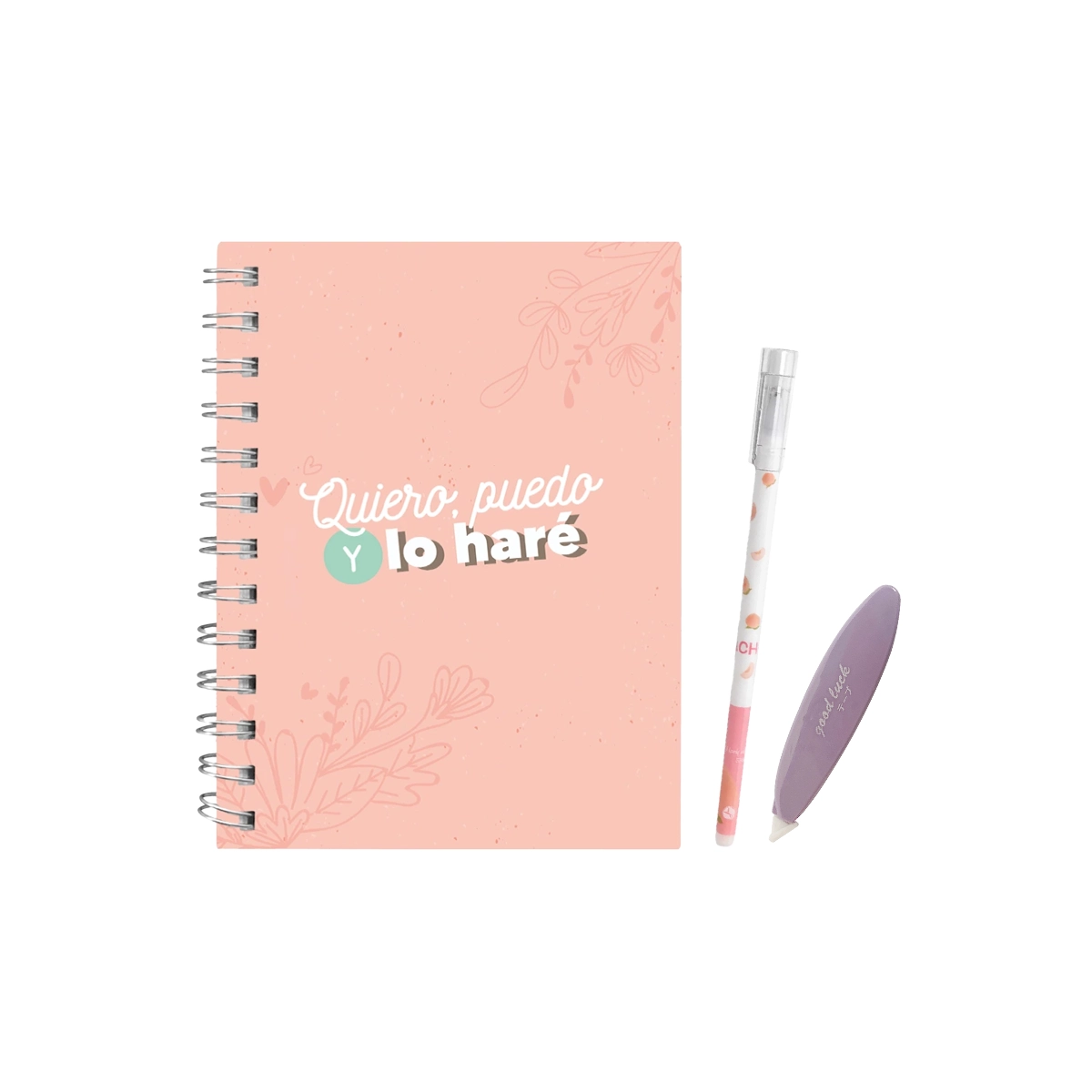 Pack Ingenial Alaia: agenda semanal infinita + lapicero + corrector